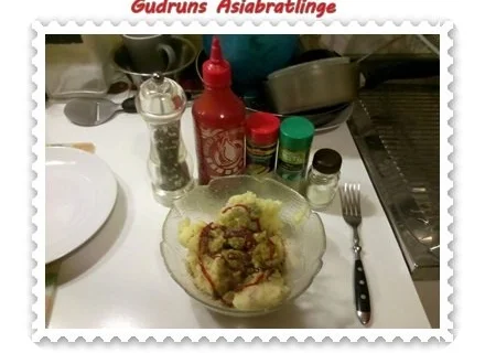 Vegetarisch: Gudrun´s Asiabratlinge - Rezept - Bild Nr. 2