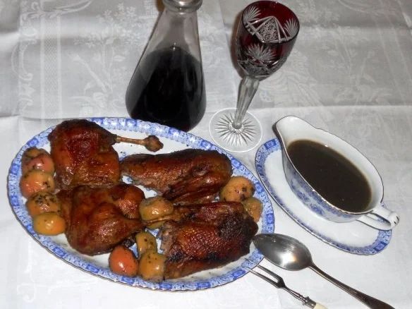 "Oma - Friede`s" - Altdeutscher Entenbraten (Rzpt. um 1910) - Rezept - Bild Nr. 2