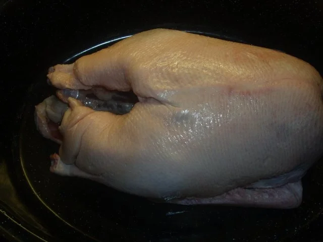 Rezept: Gänsebraten mit der Niedriggar Methode Bild Nr. 2 Gänsebraten mit der Niedriggar Methode - Rezept - Bild Nr. 2