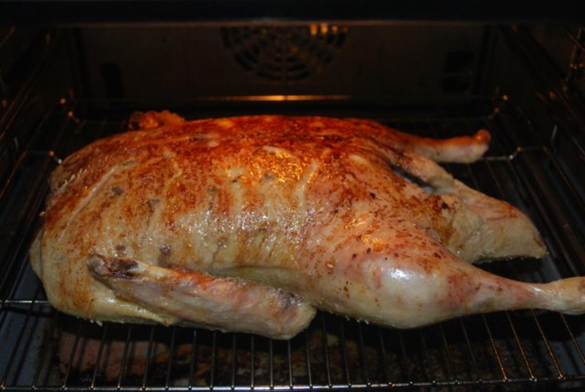 Rosmarin-Ente aus dem Ofen mit Feigensauce - Rezept - Bild Nr. 5