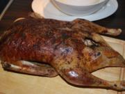 Rosmarin-Ente aus dem Ofen mit Feigensauce - Rezept