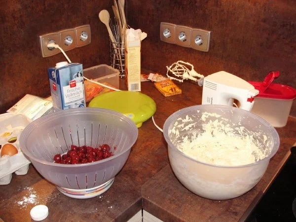 Rezept: Michis Obst-Kuchen für ein Blech Michis Obst-Kuchen für ein Blech - Rezept