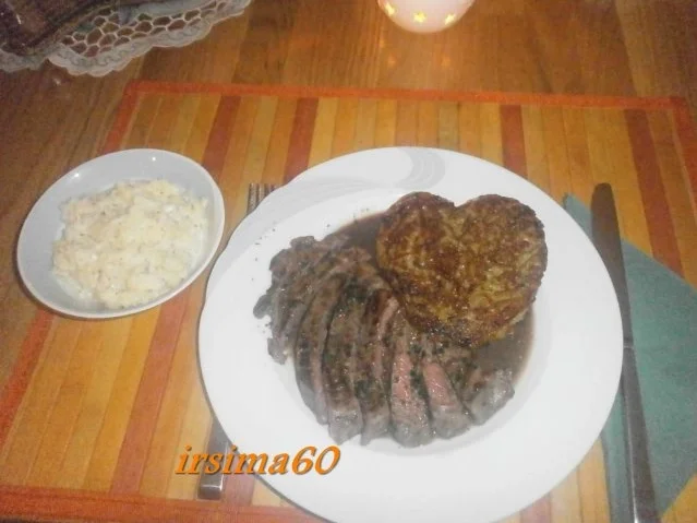 Entrecote mit Wacholderbeeren - Rezept