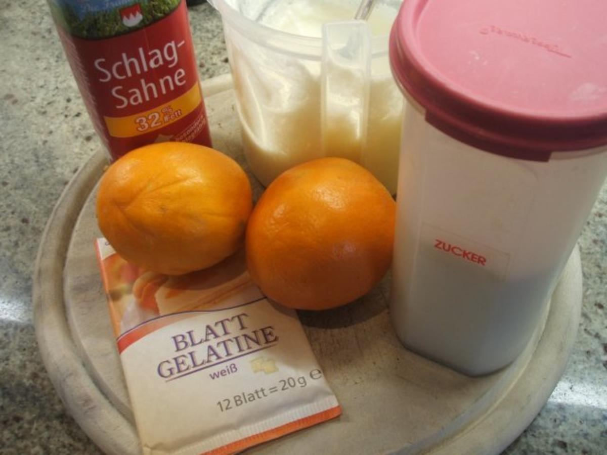 Dessert: Orangen-Sahne-Joghurt - Rezept - Bild Nr. 2