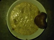 Mohn- Marzipan Creme mit Lebkuchen - Rezept