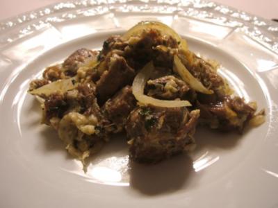 Rezept: Fleisch: Zwiebelfleisch Fleisch: Zwiebelfleisch - Rezept