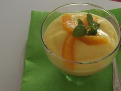 Rezept: Orangenmousse Orangenmousse - Rezept