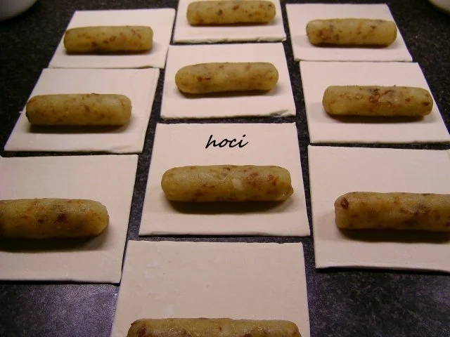 Rezept: Süsse Blätterteigwürstchen Bild Nr. 9 Süsse Blätterteigwürstchen - Rezept - Bild Nr. 9