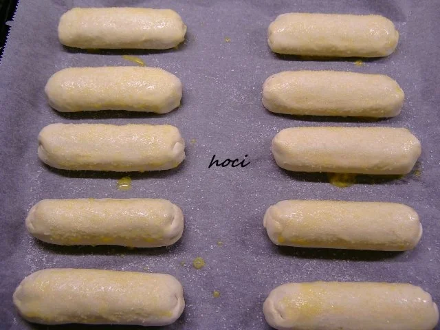 Rezept: Süsse Blätterteigwürstchen Bild Nr. 15 Süsse Blätterteigwürstchen - Rezept - Bild Nr. 15