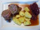Hirschrouladen klassischer Art, aber ohne Alkohol - Rezept
