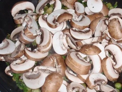 Rezept: Filet in Champignon-Rahmsoße und Fettuccine agli Spinaci Bild Nr. 9 Filet in Champignon-Rahmsoße und Fettuccine agli Spinaci - Rezept - Bild Nr. 9