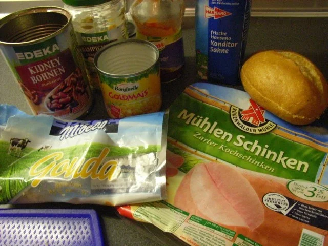 Rezept: Pizzabrötchen /Toast Mexicana Bild Nr. 2 Pizzabrötchen /Toast Mexicana - Rezept - Bild Nr. 2