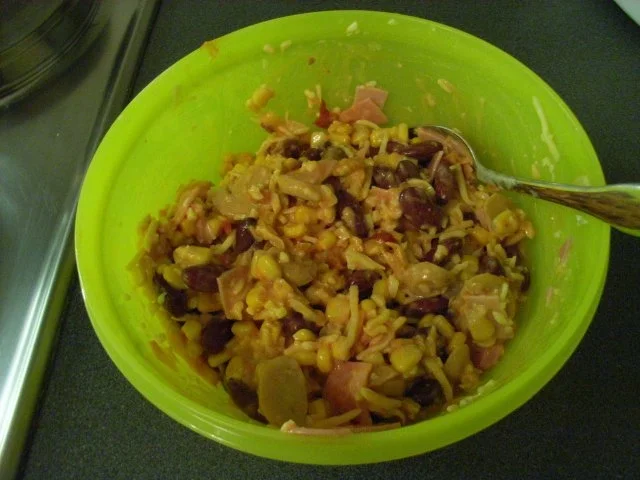 Rezept: Pizzabrötchen /Toast Mexicana Bild Nr. 3 Pizzabrötchen /Toast Mexicana - Rezept - Bild Nr. 3