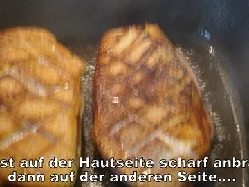 Rezept: Entenbrust in Weinsoße Bild Nr. 3 Entenbrust in Weinsoße - Rezept - Bild Nr. 3