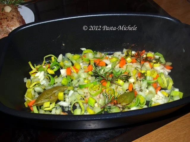 Karree vom Duroc-Schwein "rückwärts" gegart - Rezept - Bild Nr. 3