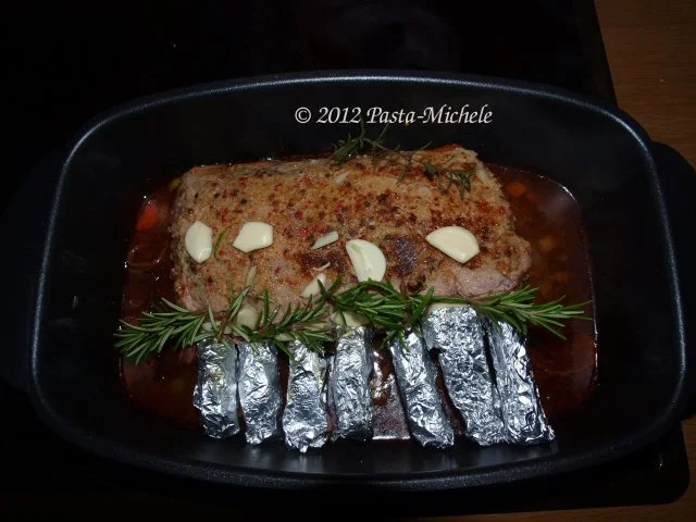 Karree vom Duroc-Schwein "rückwärts" gegart - Rezept - Bild Nr. 5