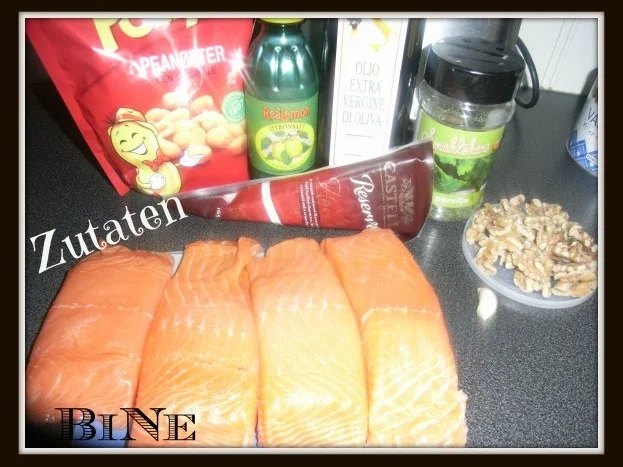 BiNe` S LACHSFILET MIT NUSS - KÆSEKRUSTE - Rezept - Bild Nr. 2