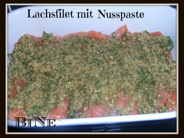 BiNe` S LACHSFILET MIT NUSS - KÆSEKRUSTE - Rezept - Bild Nr. 4