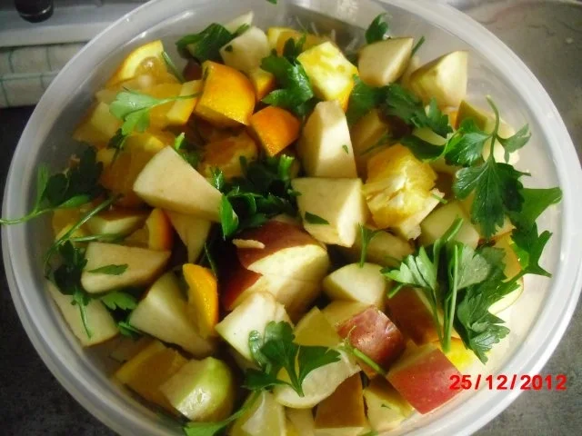 Gans mit Orangen-Apfel-Füllung - Rezept - Bild Nr. 3