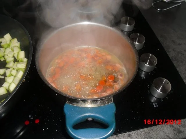 Kartoffel-Salat mit Gemüse - Rezept - Bild Nr. 5