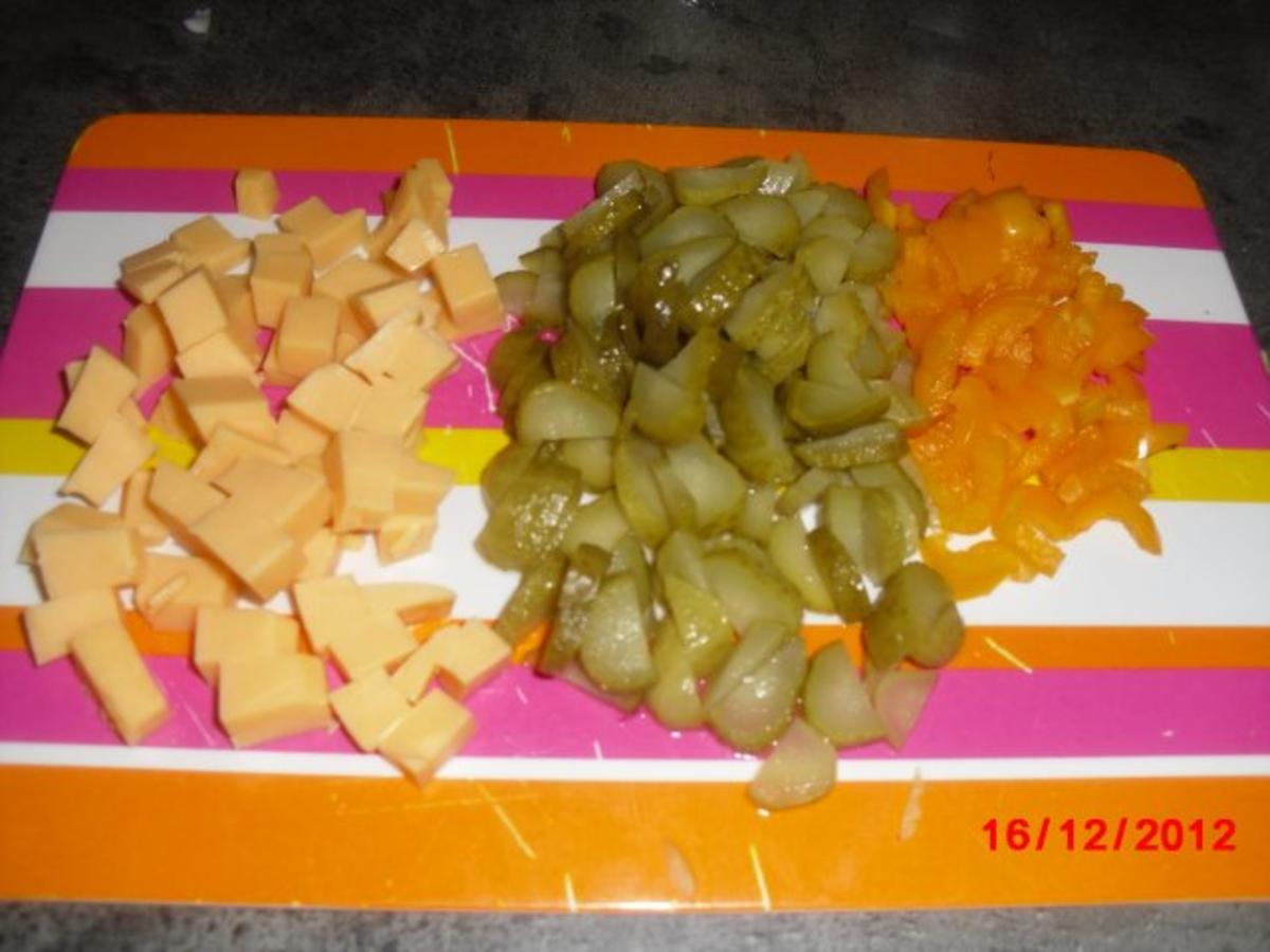 Kartoffel-Salat mit Gemüse - Rezept - Bild Nr. 7