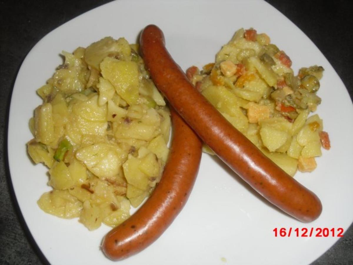 Kartoffel-Salat mit Gemüse - Rezept - Bild Nr. 2