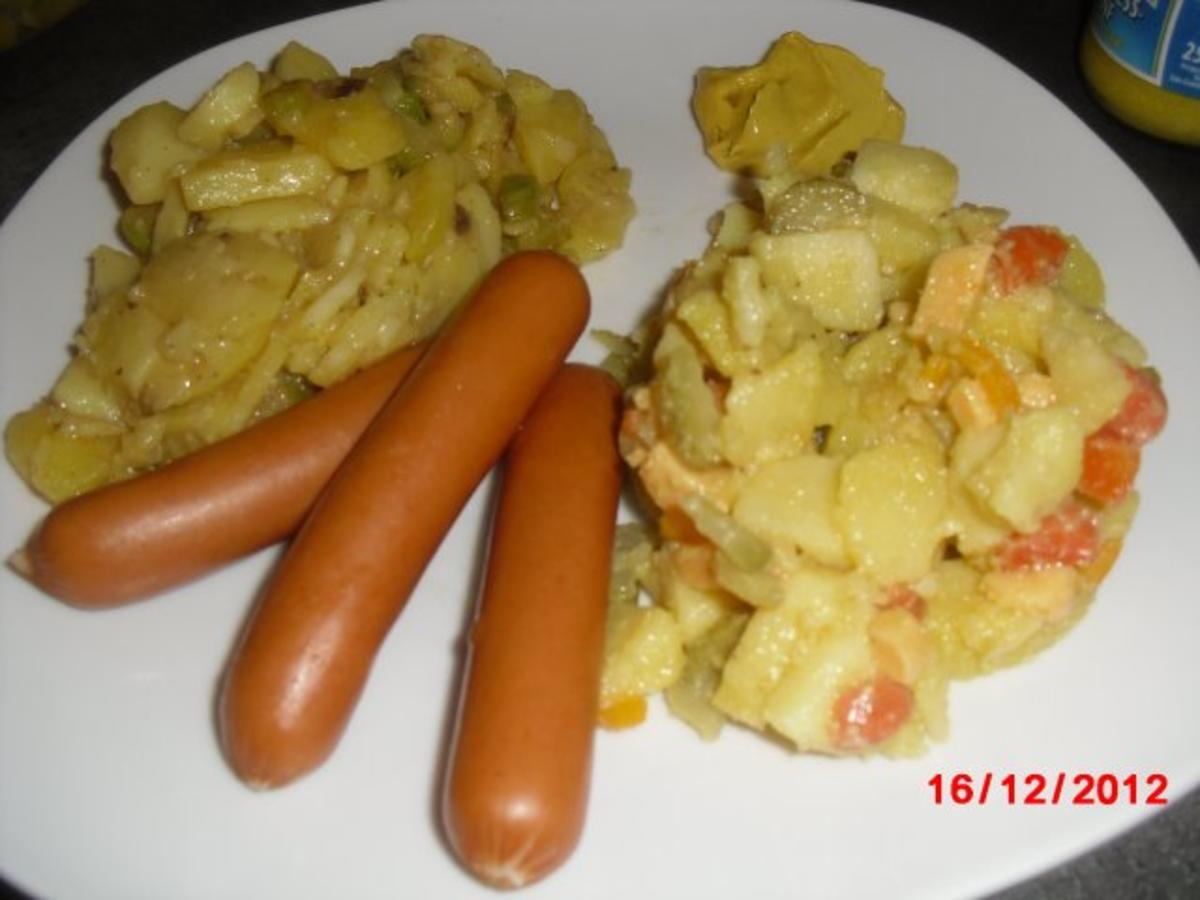 Kartoffel-Salat mit Gemüse - Rezept - Bild Nr. 8