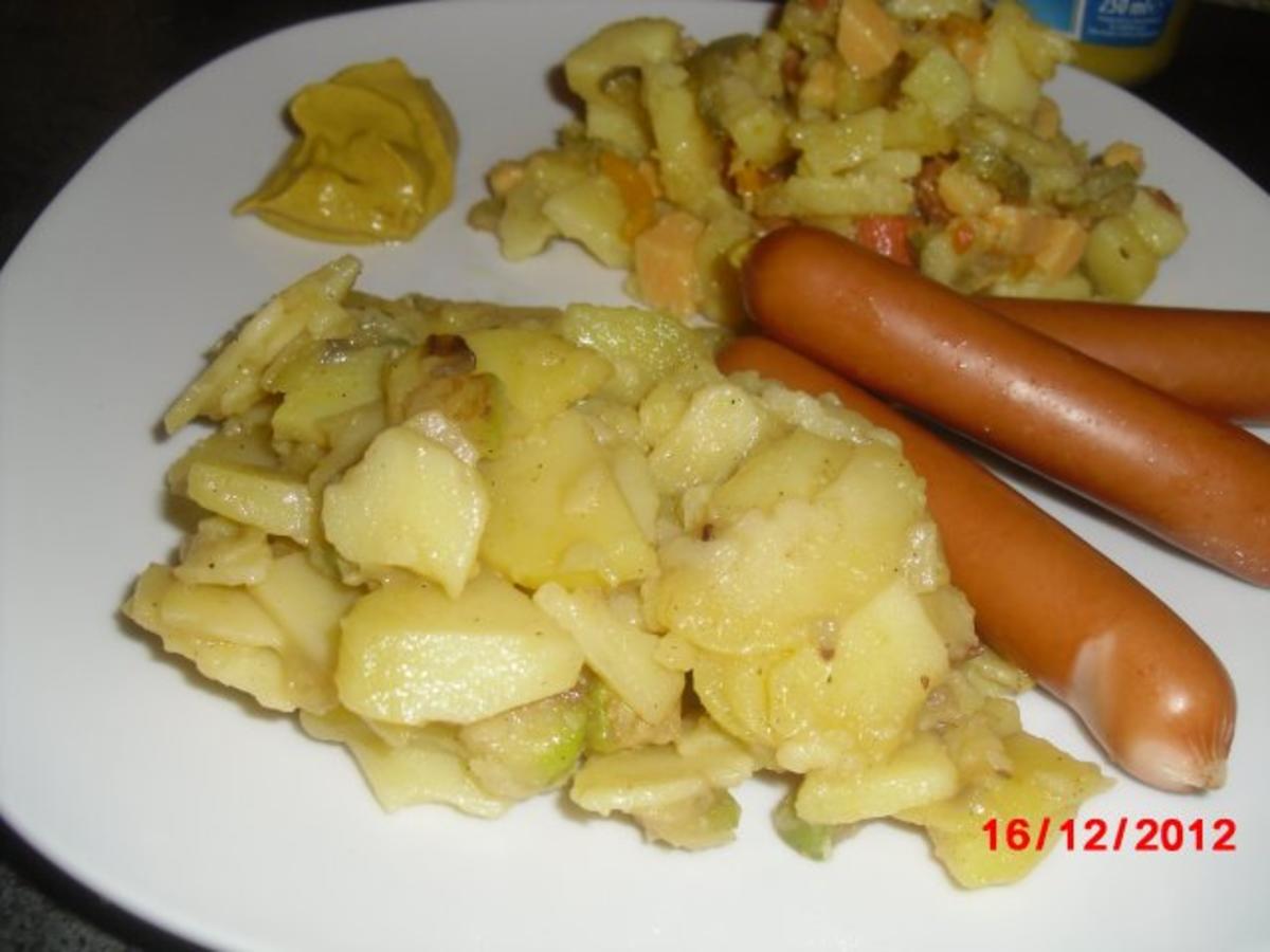 Kartoffel-Salat mit Gemüse - Rezept