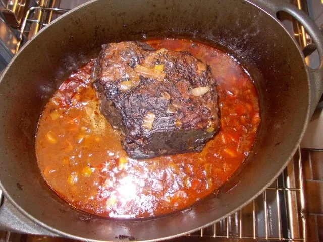 Rezept: Weihnachtlicher Rinderbraten Bild Nr. 8 Weihnachtlicher Rinderbraten - Rezept - Bild Nr. 8