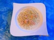 Kochen: Spaghetti in Lachs-Sahne-Soße - Rezept