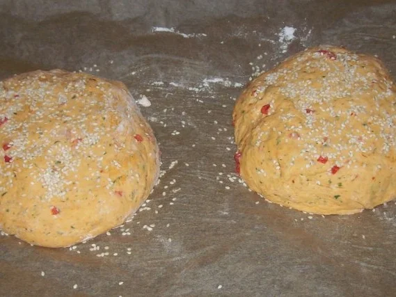 Kleine Paprika-Fladenbrote - Rezept - Bild Nr. 3