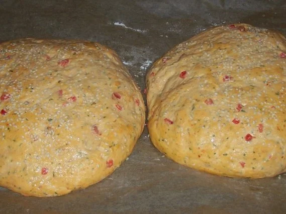 Kleine Paprika-Fladenbrote - Rezept - Bild Nr. 4