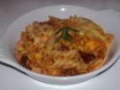 Pikanter Nudel-Gemüse-Auflauf mit Raclette-Käse - Rezept
