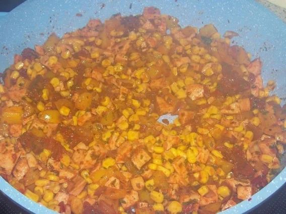 Pikanter Nudel-Gemüse-Auflauf mit Raclette-Käse - Rezept - Bild Nr. 4