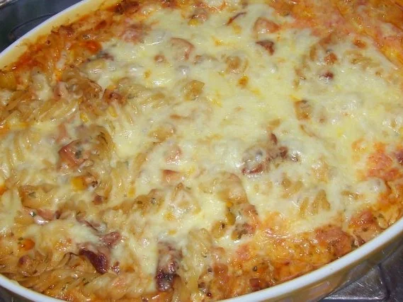 Pikanter Nudel-Gemüse-Auflauf mit Raclette-Käse - Rezept - Bild Nr. 9