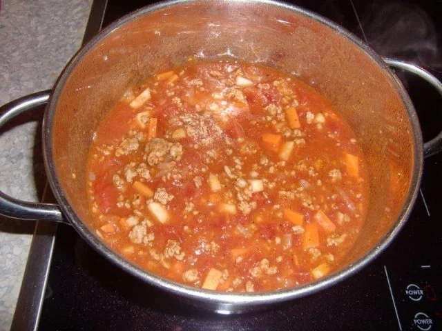 Rezept: Hackfleischsoße à la Heiko die 3. Bild Nr. 9 Hackfleischsoße à la Heiko die 3. - Rezept - Bild Nr. 9