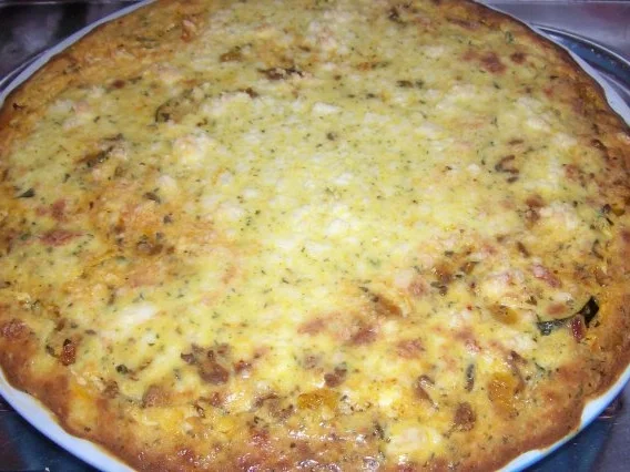 Rezept: Rustikale Hackfleisch-Zucchini-Quiche mit Feta Bild Nr. 13 Rustikale Hackfleisch-Zucchini-Quiche mit Feta - Rezept - Bild Nr. 13