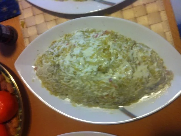 Schichtsalat "Unter der Winterdecke-Pot Schboj" - Rezept - Bild Nr. 4