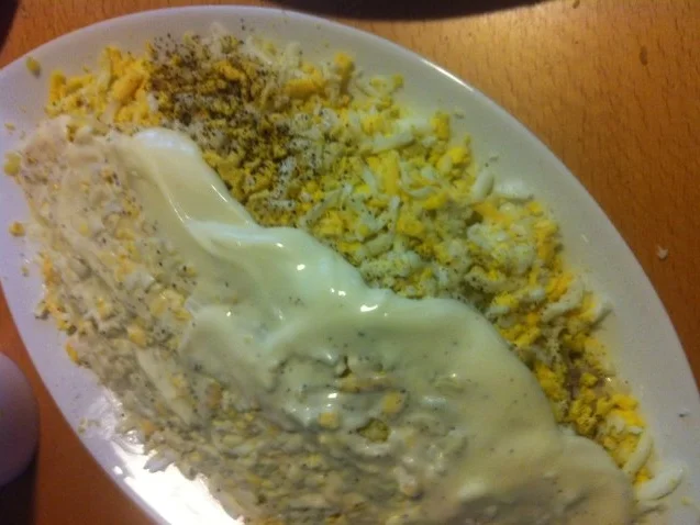 Schichtsalat "Unter der Winterdecke-Pot Schboj" - Rezept - Bild Nr. 5