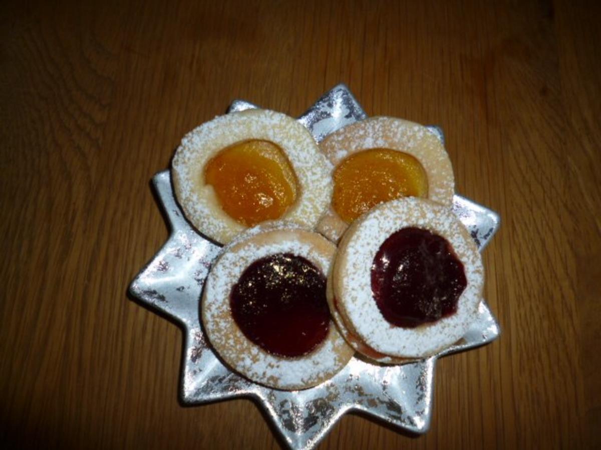 Spitzbuben mit viel Gelee - danke, liebe Heidi ! - Rezept mit Bild ...