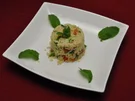 Rezept: Salat mit Weizengrieß und frischer Minze Salat mit Weizengrieß und frischer Minze - Rezept