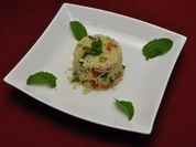 Salat mit Weizengrieß und frischer Minze - Rezept