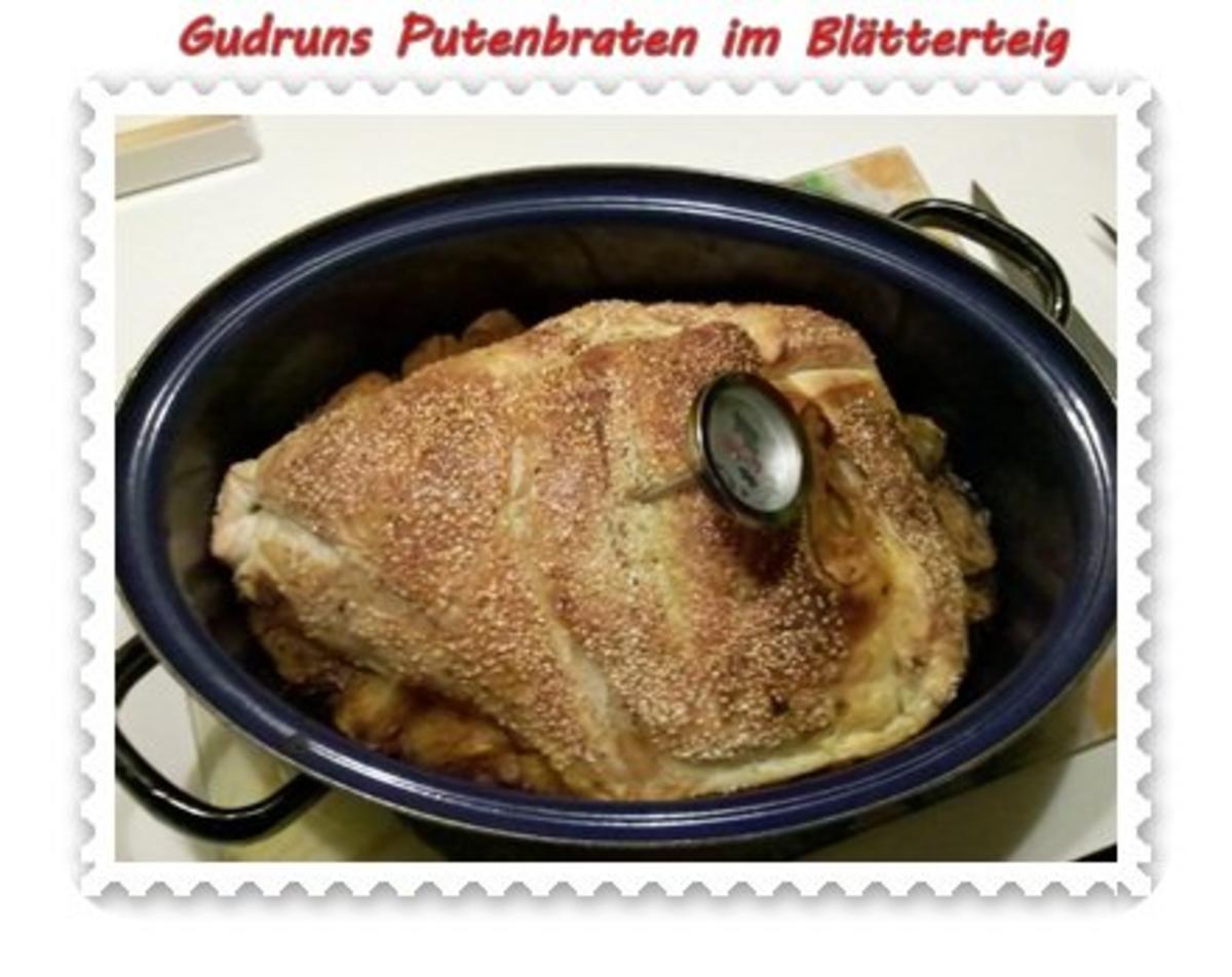 Geflügel: Putenbraten im Teigmantel mit Sesamsoße und grüne Bohnen im Schinkenmantel - Rezept - Bild Nr. 12