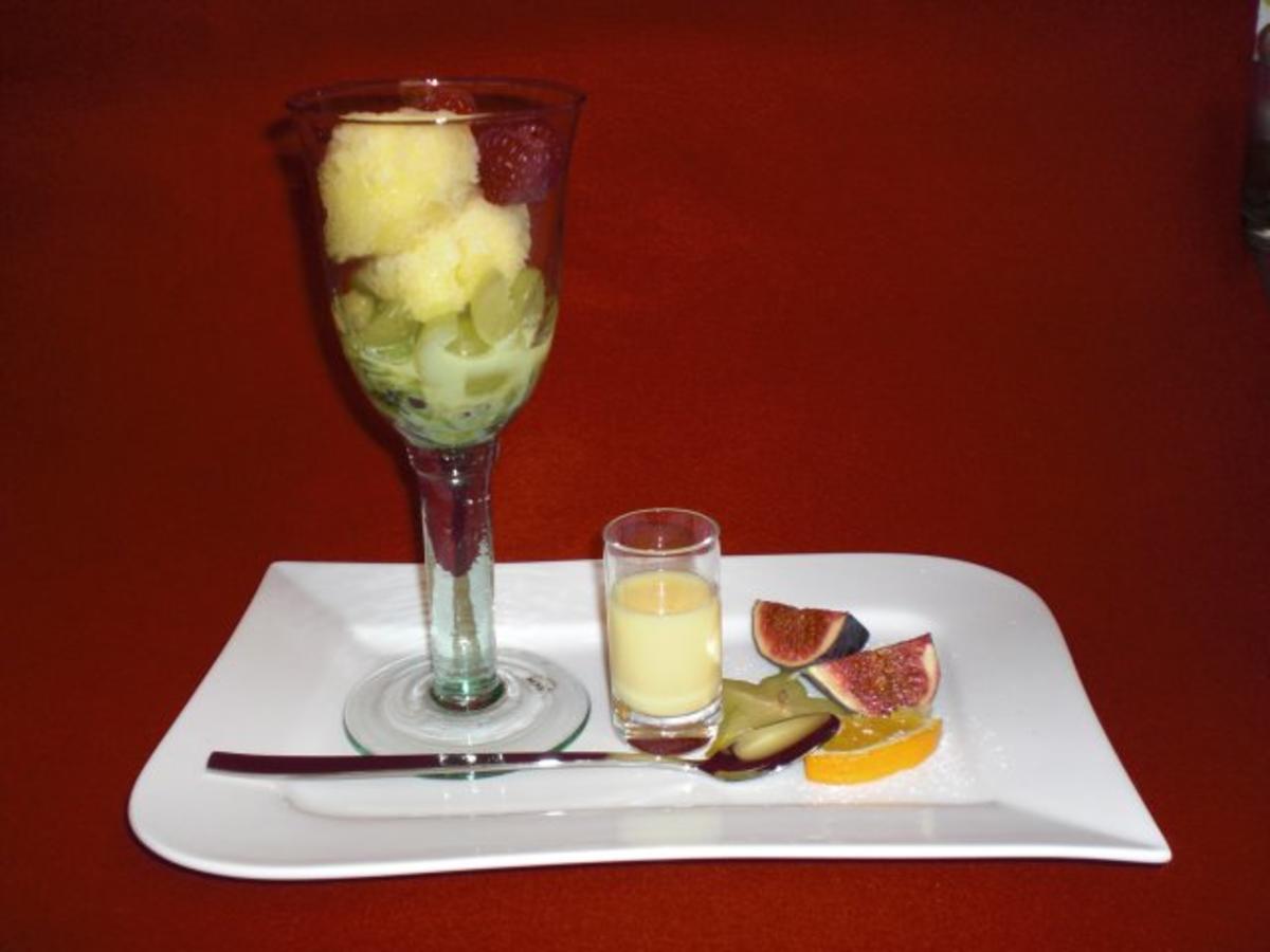 Zitronensorbet mit Zucker und Wasser - Rezept mit Bild - kochbar.de