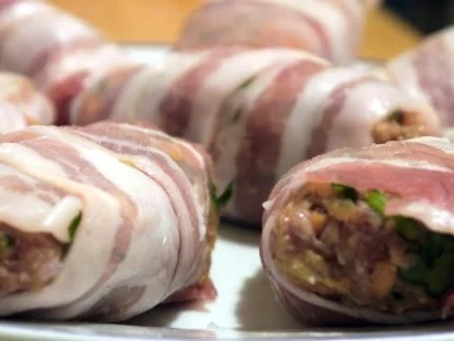 Hackfleisch-Möhren-Röllchen auf Tomaten-Quinoa - Rezept - Bild Nr. 9