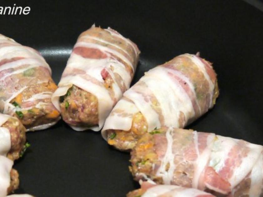 Hackfleisch-Möhren-Röllchen auf Tomaten-Quinoa - Rezept - kochbar.de