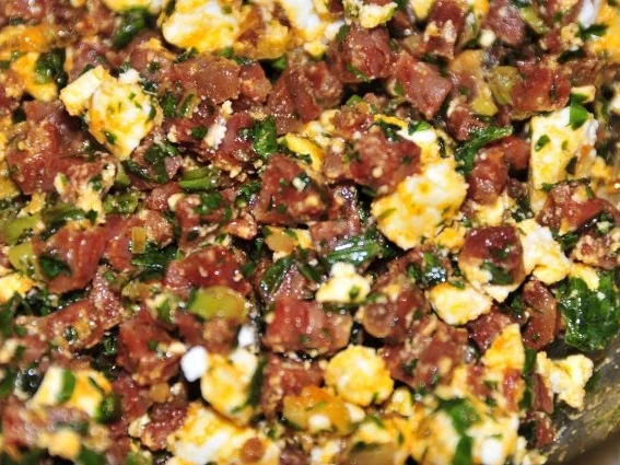 Rezept: Tapas & Fingerfood: Empanada mit Chorizo und Feta Bild Nr. 6 Tapas & Fingerfood: Empanada mit Chorizo und Feta - Rezept - Bild Nr. 6