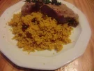 Lammfilet mit Rosinen, Couscous und Harissa - Rezept