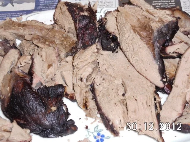 Rehkeule in Rotwein-/Johannisbeegeleesoße - Rezept - Bild Nr. 8