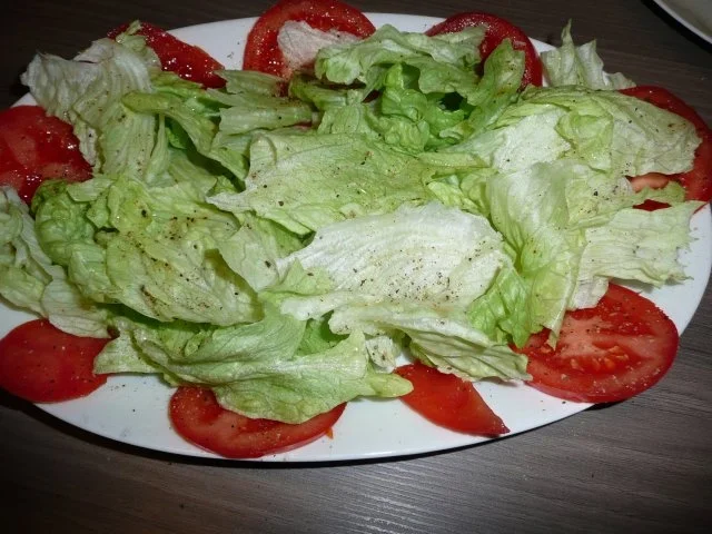 Hirschbraten mit Kartoffel-Plätzchen,Pfifferlingen und Jägersalat - Rezept - Bild Nr. 5